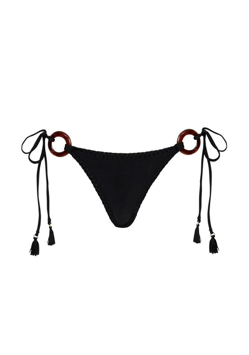 Della Bikini Bottoms Black Alterior Motif
