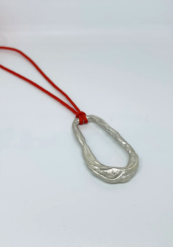 Red hotsell cord necklace